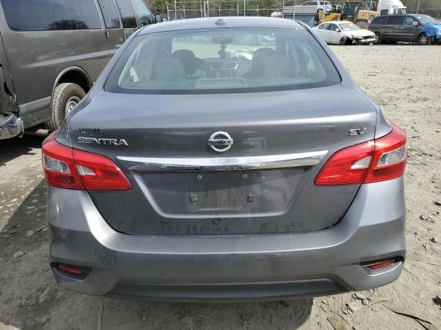 3N1AB7AP3HY243969 - 2017 NISSAN SENTRA S GRAY photo 6