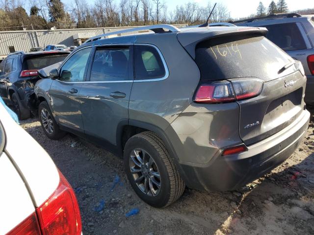 1C4PJMLB9KD391614 - 2019 JEEP CHEROKEE LATITUDE PLUS GRAY photo 2