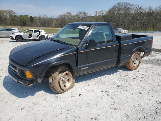 1GCCS1440T8225034 - 1996 CHEVROLET S TRUCK S10 BLACK photo 1