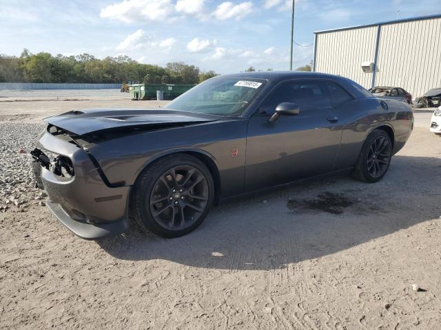 2C3CDZFJ4LH143463 - 2020 DODGE CHALLENGER R/T SCAT PACK GRAY photo 1