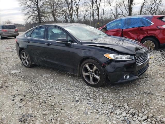 3FA6P0HR5DR102334 - 2013 FORD FUSION SE BLACK photo 4