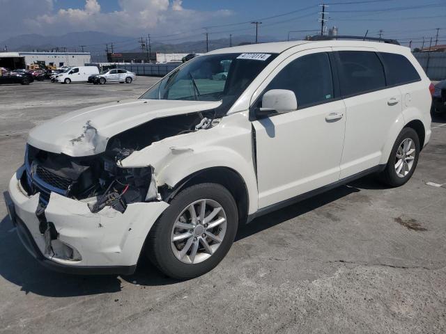 3C4PDCBB6DT540769 - 2013 DODGE JOURNEY SXT WHITE photo 1