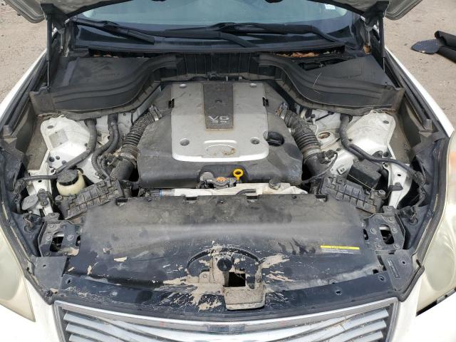 JN1AJ0HP8AM702986 - 2010 INFINITI EX35 BASE Սպիտակ լուսանկար 11
