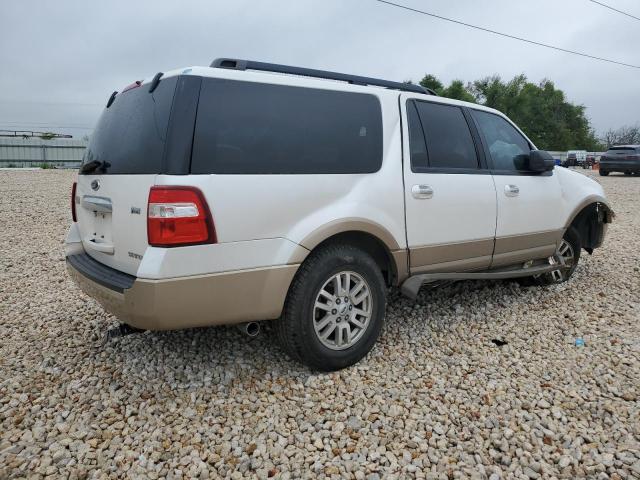 1FMJK1H58CEF59559 - 2012 FORD EXPEDITION EL XLT WHITE photo 3