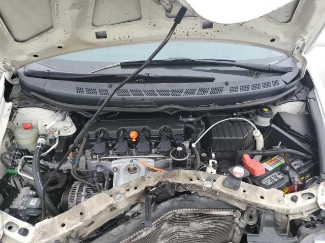 2HGFA16659H524912 - 2009 HONDA CIVIC LX-S أبيض صورة 11