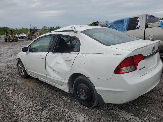 2HGFA16659H524912 - 2009 HONDA CIVIC LX-S أبيض صورة 2