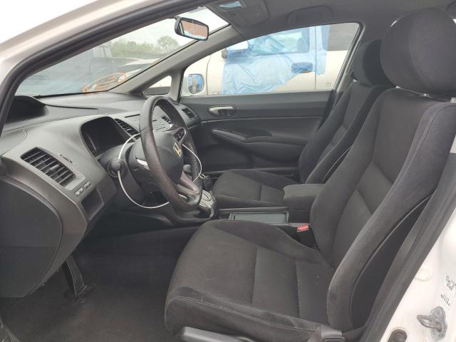 2HGFA16659H524912 - 2009 HONDA CIVIC LX-S أبيض صورة 7