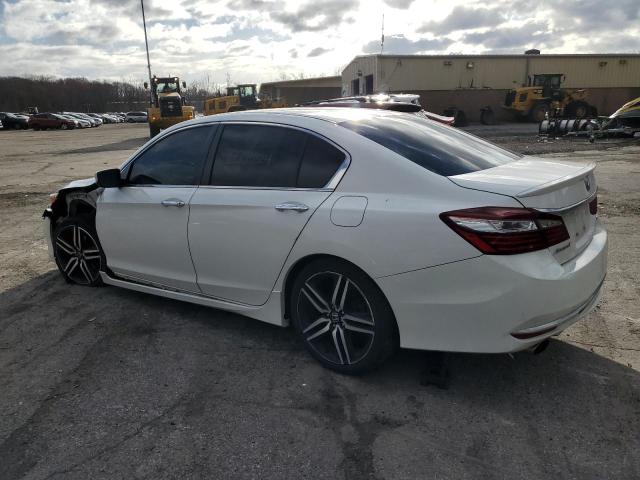 1HGCR2F52HA099543 - 2017 HONDA ACCORD SPORT WHITE photo 2