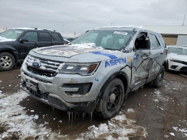 1FM5K8AT3GGB36174 - 2016 FORD EXPLORER POLICE INTERCEPTOR ვერცხლისფერი ფოტო 1