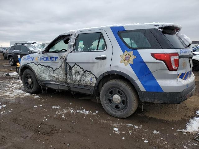 1FM5K8AT3GGB36174 - 2016 FORD EXPLORER POLICE INTERCEPTOR ვერცხლისფერი ფოტო 2