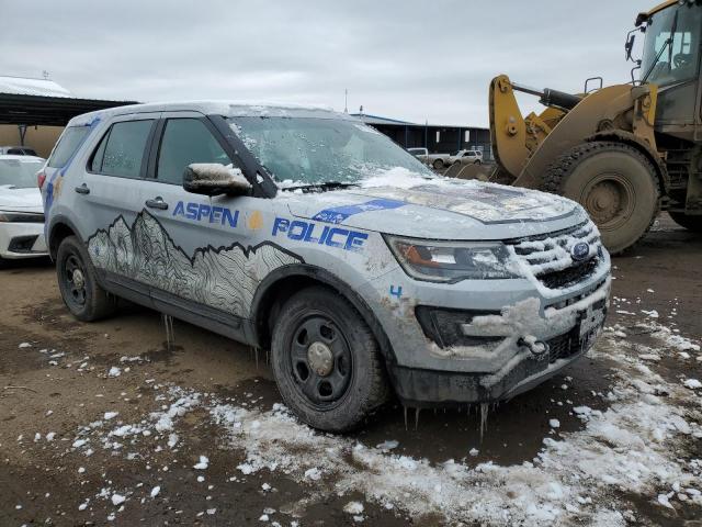 1FM5K8AT3GGB36174 - 2016 FORD EXPLORER POLICE INTERCEPTOR SILVER photo 4