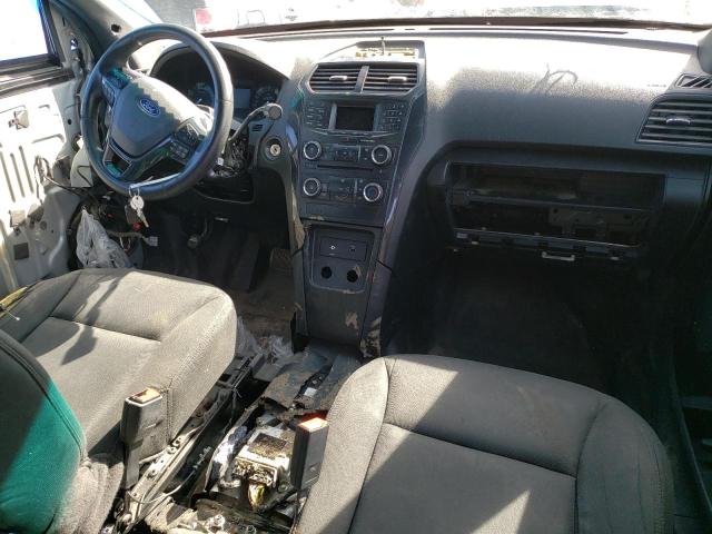 1FM5K8AT3GGB36174 - 2016 FORD EXPLORER POLICE INTERCEPTOR ვერცხლისფერი ფოტო 8