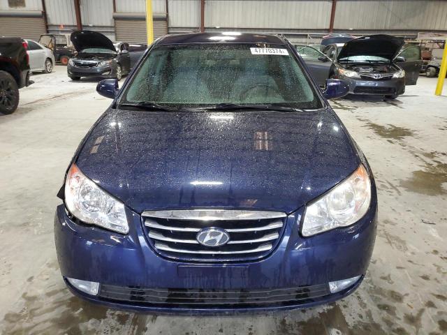 KMHDU4AD3AU021476 - 2010 HYUNDAI ELANTRA BLUE BLUE photo 5