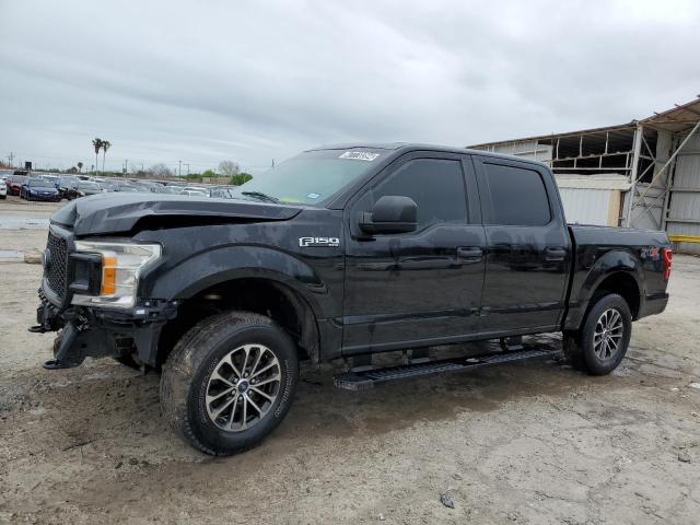 1FTEW1EP7JKC49949 - 2018 FORD F150 SUPERCREW BLACK photo 1