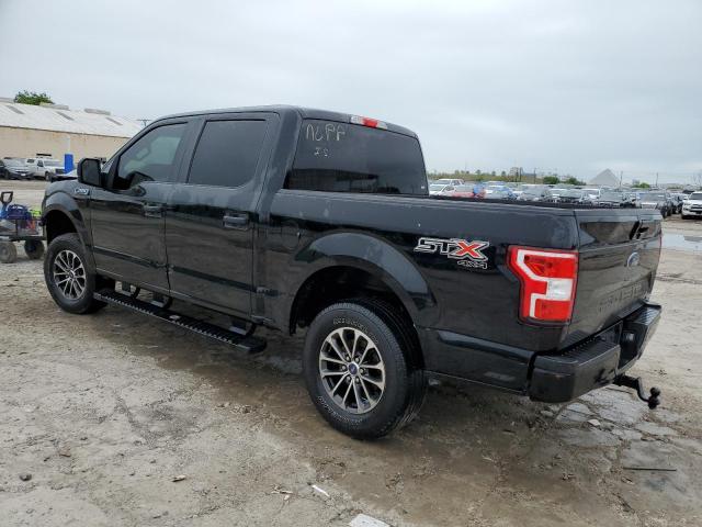 1FTEW1EP7JKC49949 - 2018 FORD F150 SUPERCREW BLACK photo 2