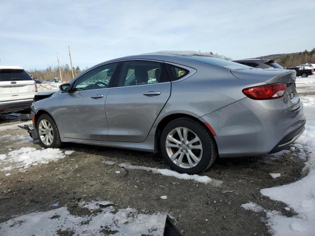 1C3CCCAB5FN691046 - 2015 CHRYSLER 200 LIMITED SILVER photo 2