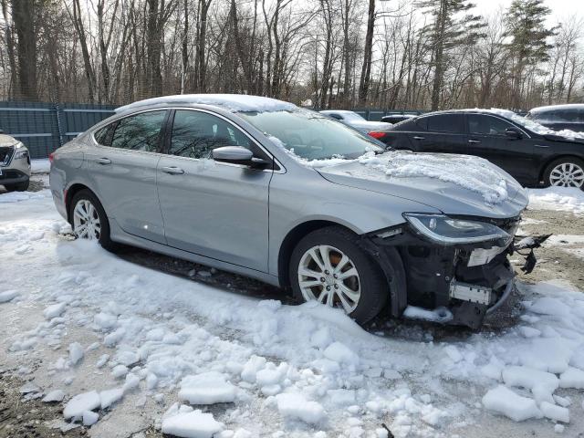 1C3CCCAB5FN691046 - 2015 CHRYSLER 200 LIMITED SILVER photo 4