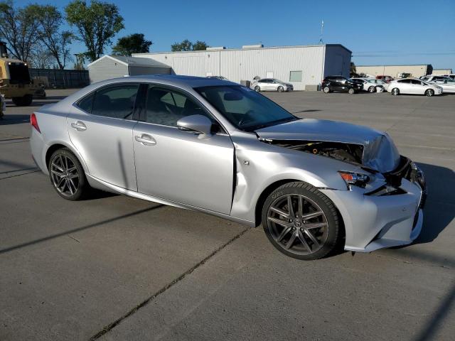 JTHBF1D22E5001510 - 2014 LEXUS IS 250 SILVER photo 4