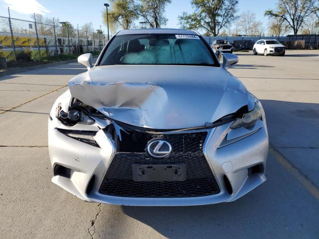 JTHBF1D22E5001510 - 2014 LEXUS IS 250 SILVER photo 5