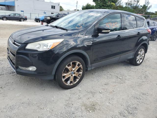 1FMCU0H92DUB71086 - 2013 FORD ESCAPE SEL BLACK photo 1