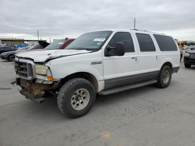 1FMNU40L32ED37243 - 2002 FORD EXCURSION XLT WHITE photo 1