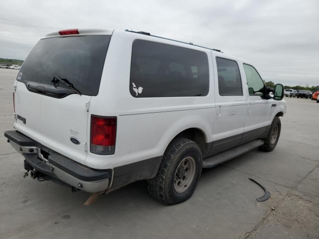 1FMNU40L32ED37243 - 2002 FORD EXCURSION XLT WHITE photo 3