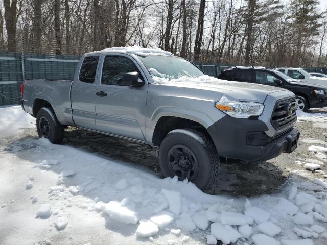 5TFSX5EN5KX063871 - 2019 TOYOTA TACOMA ACCESS CAB ვერცხლისფერი ფოტო 4