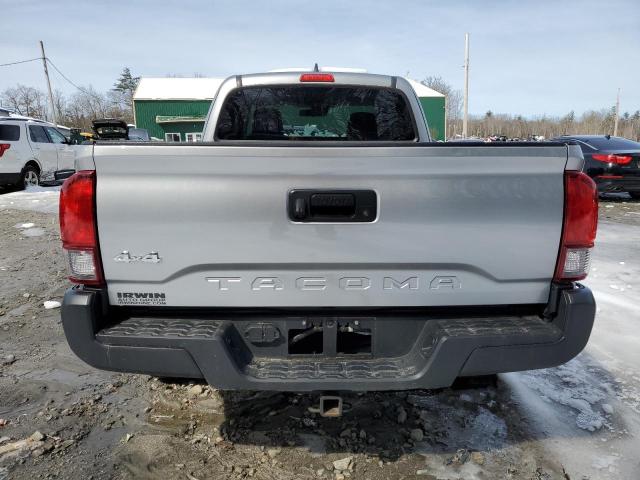 5TFSX5EN5KX063871 - 2019 TOYOTA TACOMA ACCESS CAB ვერცხლისფერი ფოტო 6