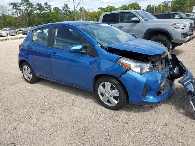 VNKKTUD36GA066320 - 2016 TOYOTA YARIS L BLUE photo 4