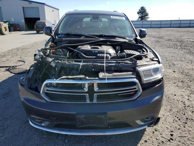 1C4RDJDG3FC719565 - 2015 DODGE DURANGO LIMITED GRAY photo 5