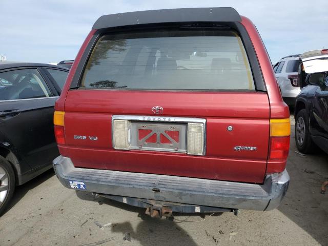 JT3VN39W1P0127824 - 1993 TOYOTA 4RUNNER VN39 SR5 红色 照片 6