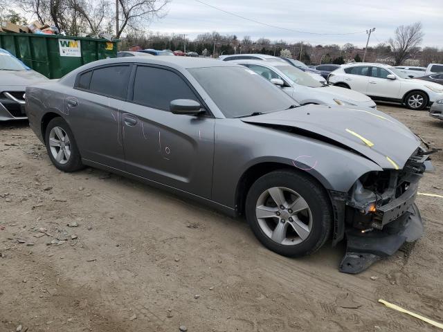 2B3CL3CG8BH588678 - 2011 DODGE CHARGER GRAY photo 4