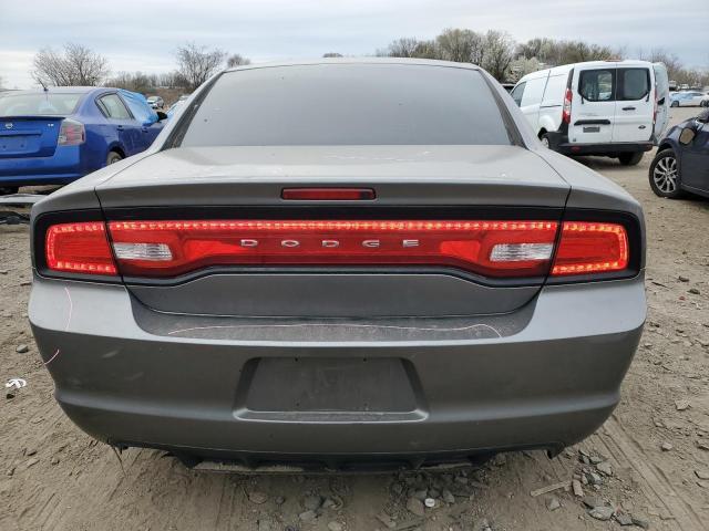 2B3CL3CG8BH588678 - 2011 DODGE CHARGER GRAY photo 6