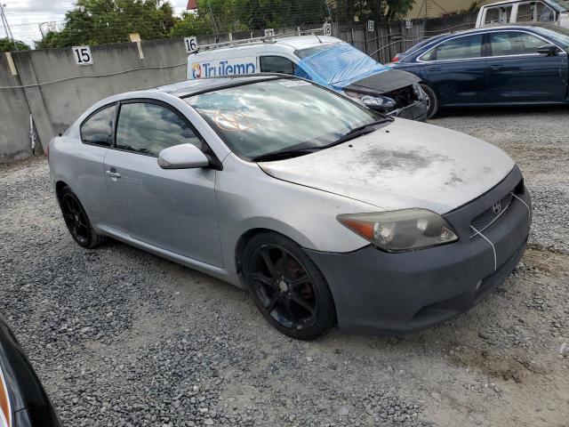 JTKDE177550007098 - 2005 TOYOTA SCION TC SILVER photo 4