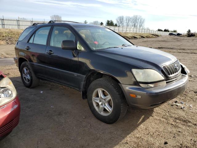 JTJGF10U620122657 - 2002 LEXUS RX 300 BLACK photo 4