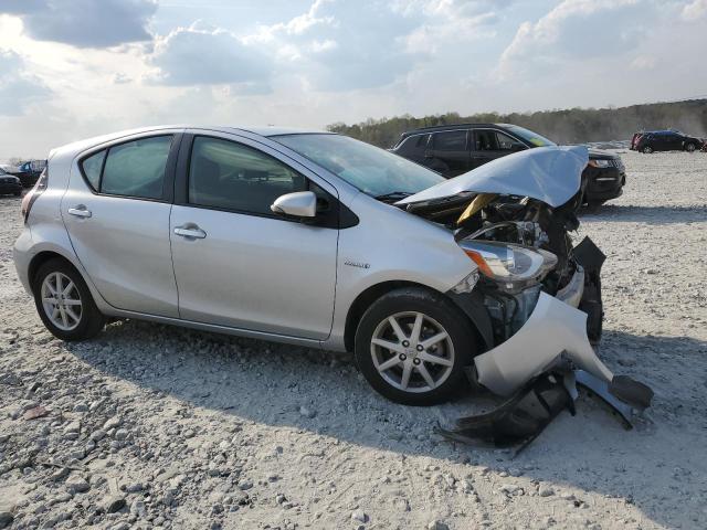 JTDKDTB39F1107864 - 2015 TOYOTA PRIUS C SILVER photo 4