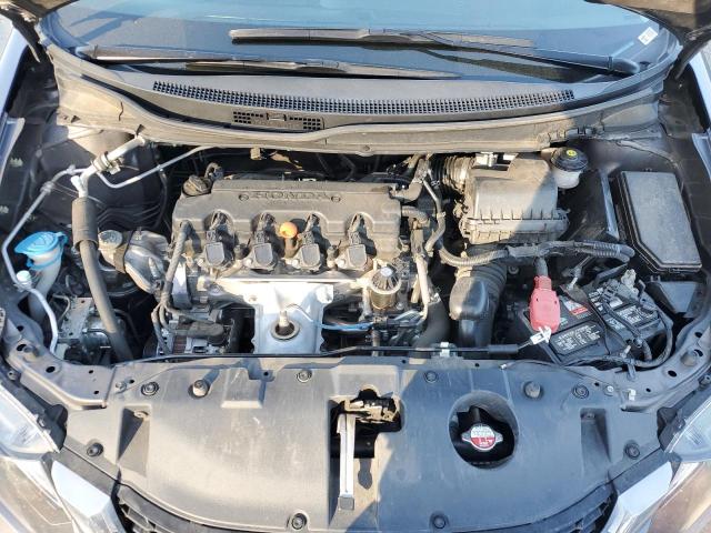 19XFB2F93EE212928 - 2014 HONDA CIVIC EXL ნაცრისფერი ფოტო 11