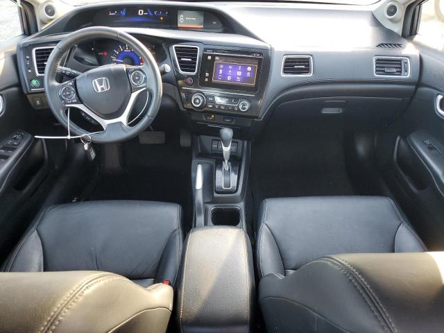 19XFB2F93EE212928 - 2014 HONDA CIVIC EXL ნაცრისფერი ფოტო 8