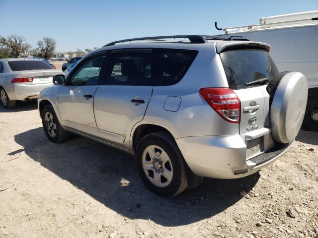 2T3ZF4DV8BW083453 - 2011 TOYOTA RAV4 SILVER photo 2