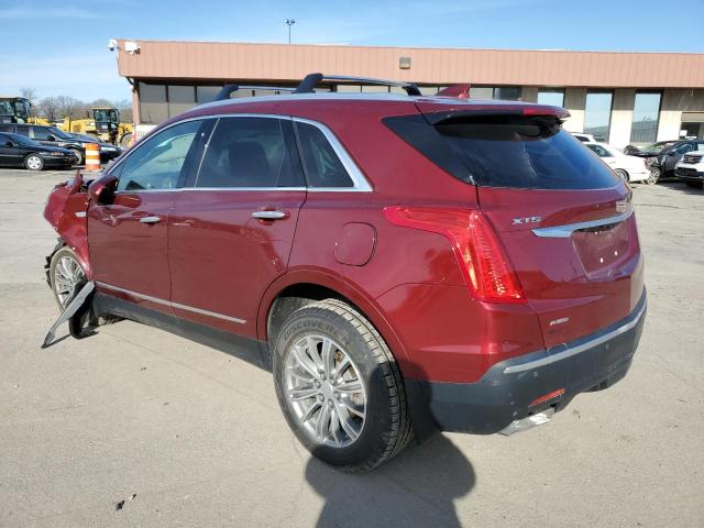 1GYKNDRS0HZ221363 - 2017 CADILLAC XT5 LUXURY MAROON photo 2