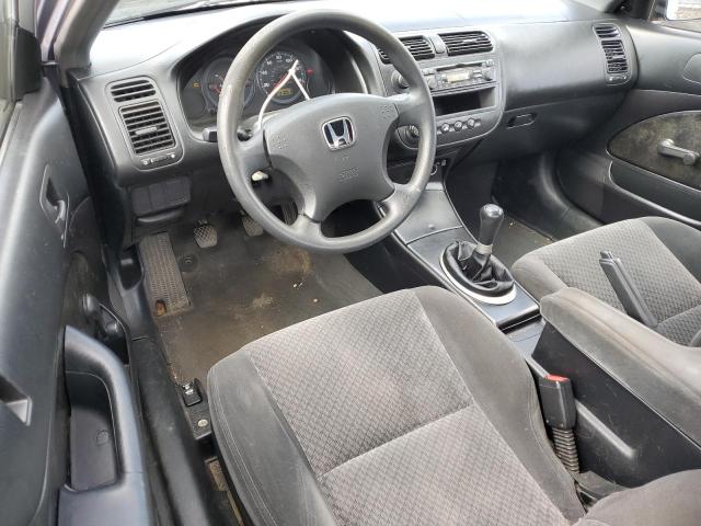 1HGEM21195L042851 - 2005 HONDA CIVIC DX VP SILVER photo 8