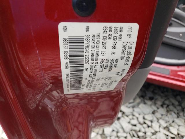 3A8FY78G76T222293 - 2006 CHRYSLER PT CRUISER GT RED photo 13