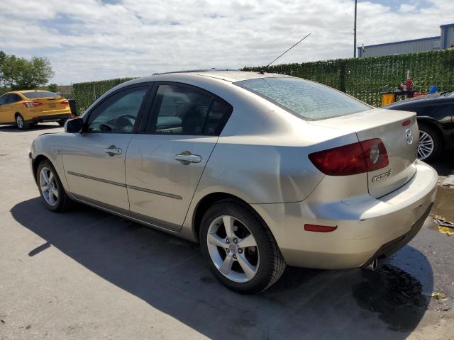 JM1BK12F051306952 - 2005 MAZDA 3 I BEIGE photo 2