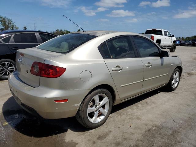 JM1BK12F051306952 - 2005 MAZDA 3 I BEIGE photo 3