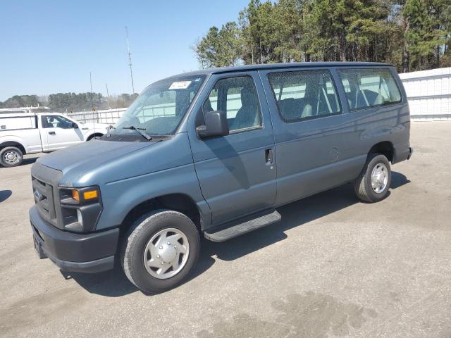 1FBNE3BL7DDB34362 - 2013 FORD ECONOLINE E350 SUPER DUTY WAGON BLUE photo 1