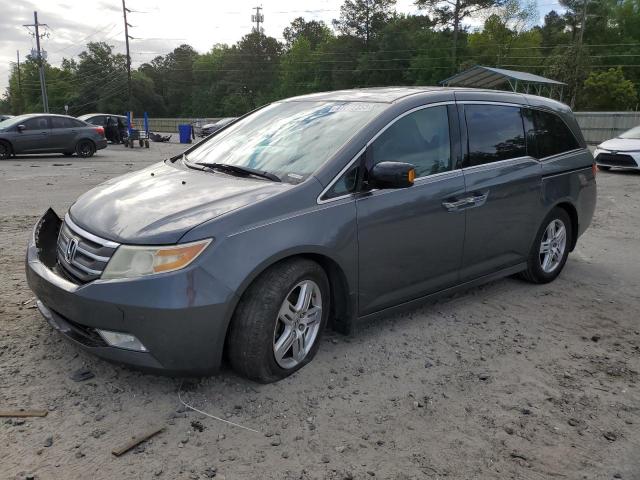 5FNRL5H98DB044009 - 2013 HONDA ODYSSEY TOURING GRAY photo 1