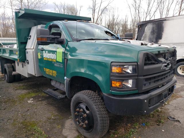 1HTKJPVK5KH887336 - 2019 CHEVROLET SILVERADO GREEN photo 4