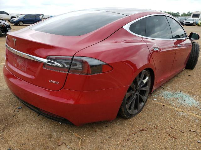 5YJSA1E21JF270234 - 2018 TESLA MODEL S Կարմիր լուսանկար 3