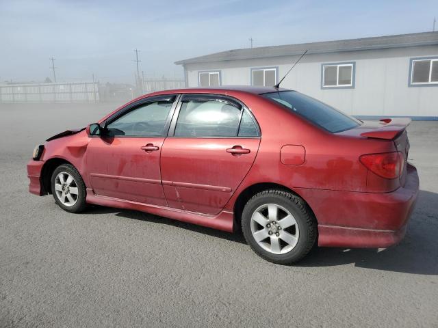 1NXBR32E85Z385974 - 2005 TOYOTA COROLLA CE RED photo 2