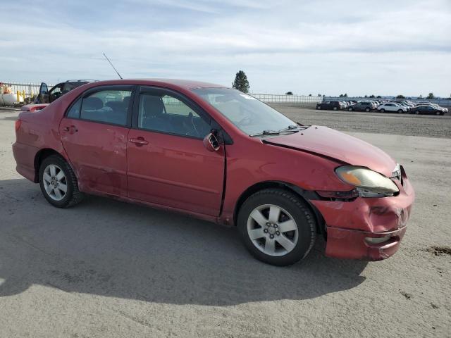 1NXBR32E85Z385974 - 2005 TOYOTA COROLLA CE RED photo 4